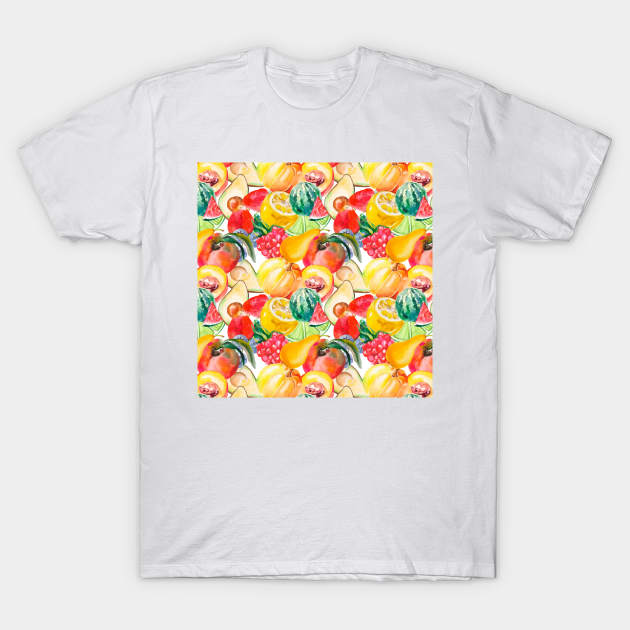 watercolorfruits T-Shirt by joshsmith